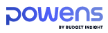 Logo de l'entreprise Powens qui est connectée à MEG