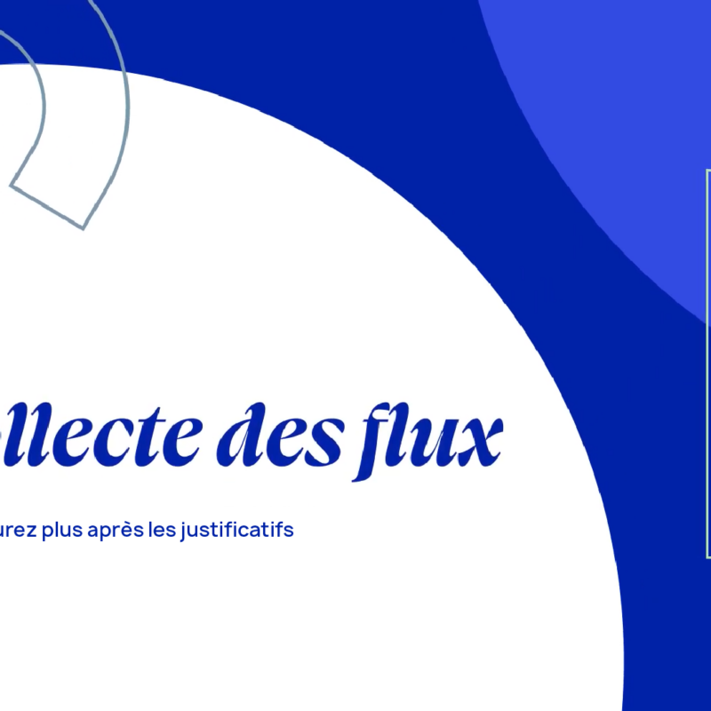 Visuel la collecte des flux